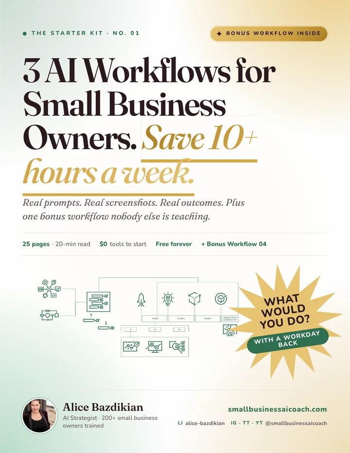 Cover of the 3-Workflow Starter Kit PDF