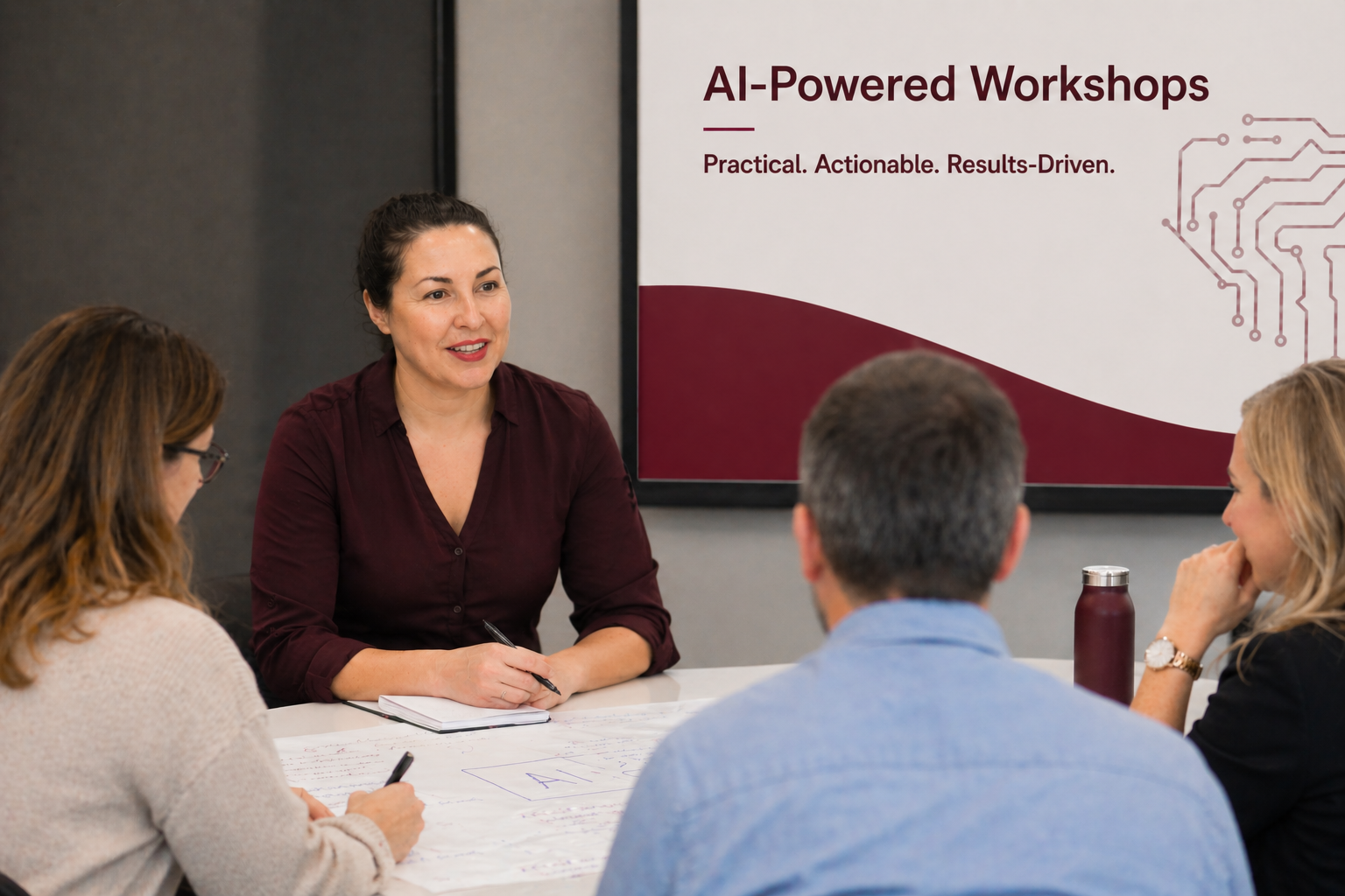 AI workshops for small business owners, solopreneurs, and teams