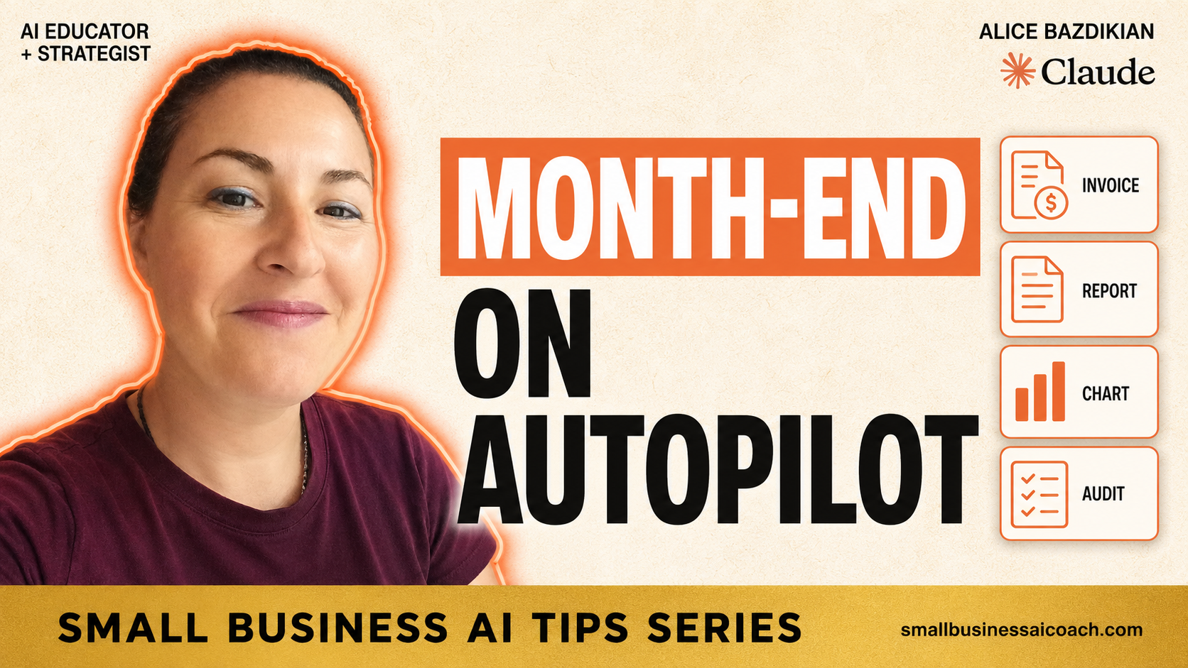 Month-end on autopilot: invoicing, reporting, charts, and audit with Claude AI